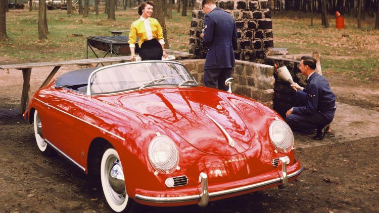 1955 1956 Porsche 356 A Speedster