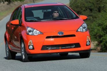 2012 Toyota Prius c front