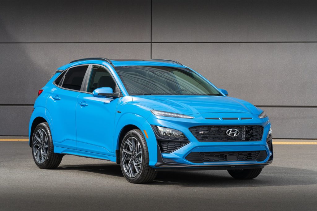 2022 Hyundai Kona N Line. 