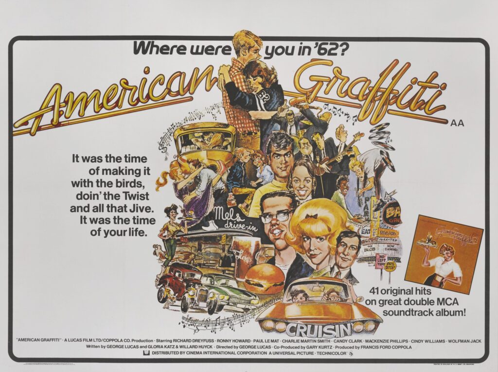 American Graffiti - best car movies on streaming. 