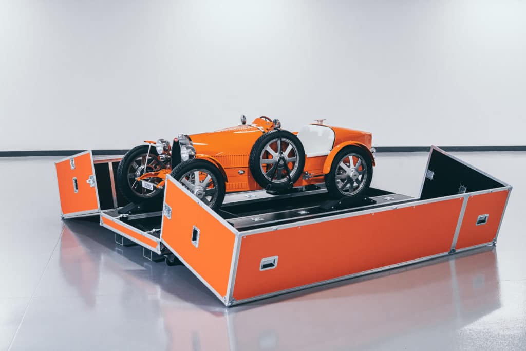 Bugatti Baby II transport case. 