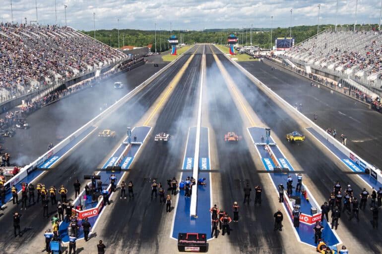 circle k nhra four wide nationals zmax sunday james kiefer 13