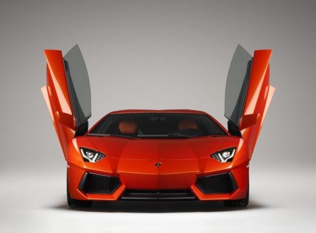 Lamborghini Aventador LP-700-4 front open