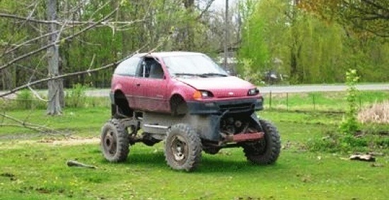 Geo Metro Monster Truck