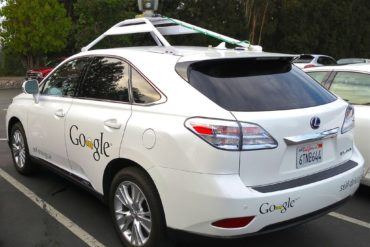 Googles Lexus RX 450h Self Driving Car 1