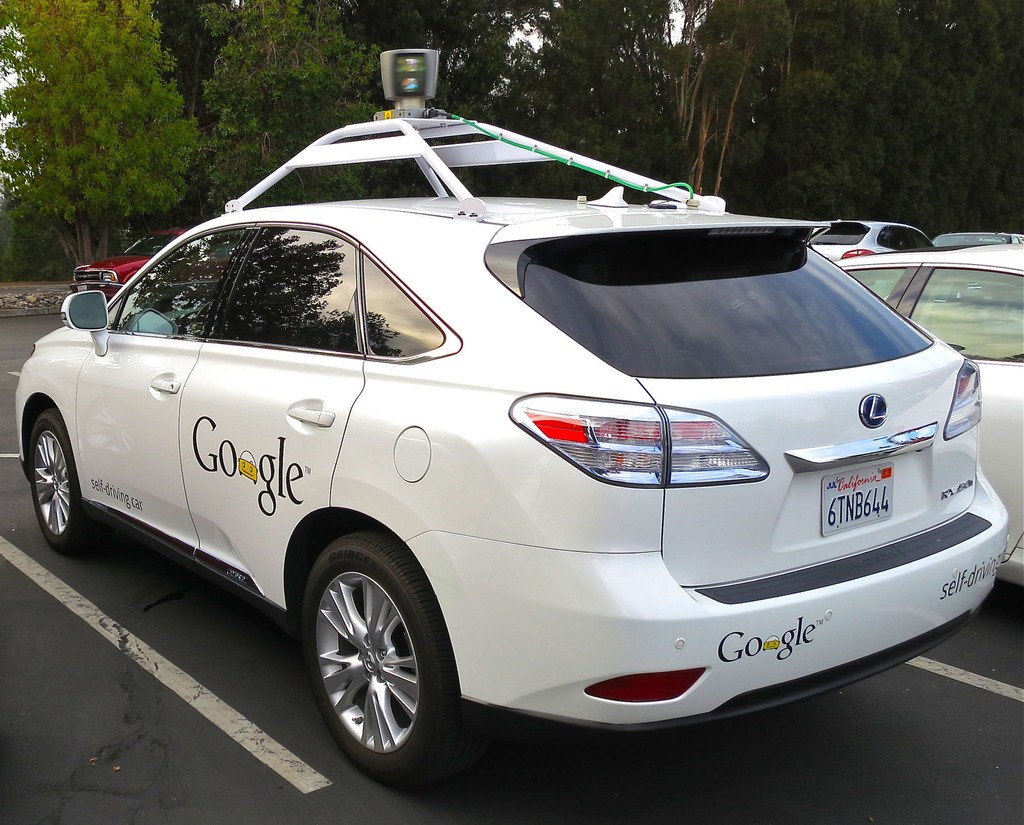 Googles Lexus RX 450h Self Driving Car 1