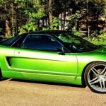 Green Acura NSX