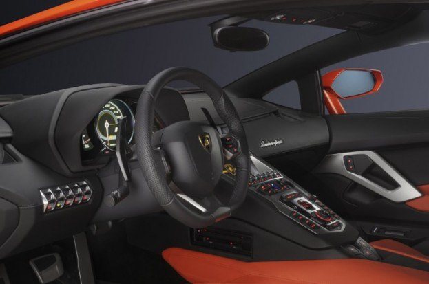 Lamborghini Aventador LP-700-4 interior