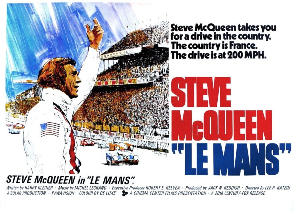 Le Mans movie poster. 