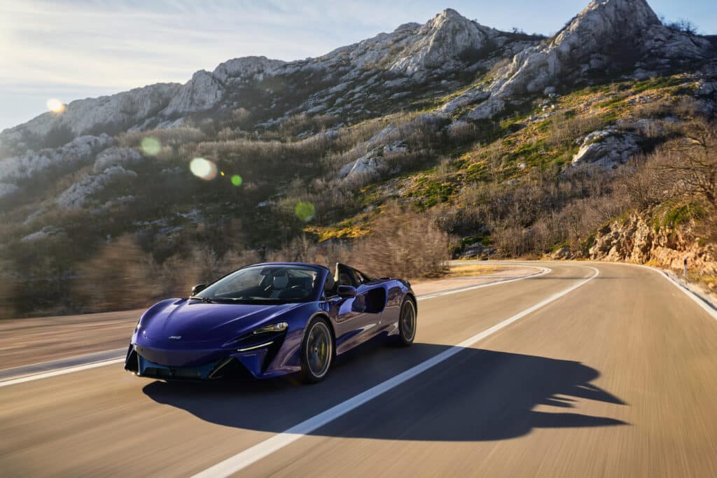 2025 McLaren Artura Spider.