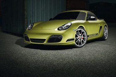 porsche cayman r front