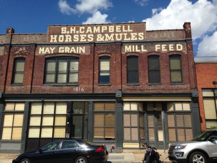 Image of an old building in Richmond, Va.