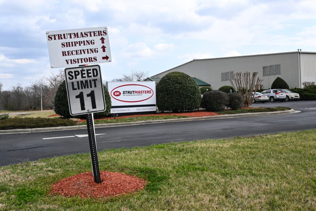 the strustmasters headquarters in roxboro, north carolina